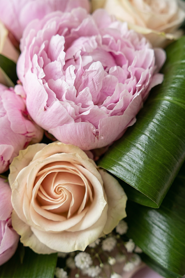 Bahar Rüyası Pembe Şakayık Buketi